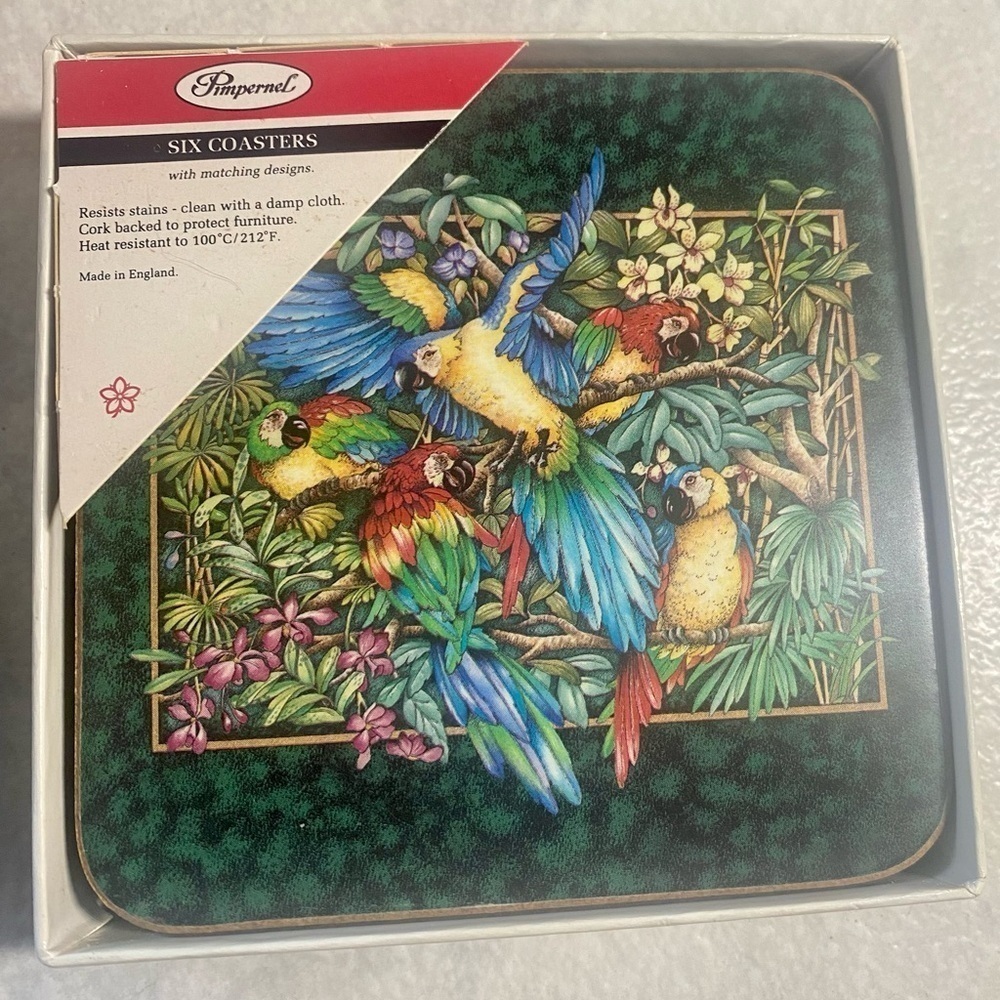 Vintage Pimpernel Coasters (6)
